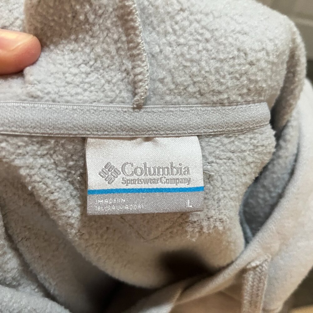 🔥 Columbia PHG Men’s Gray Hoodie L Hunting Sweatshirt Outdoor Camo 🦌 - Picture 7 of 8